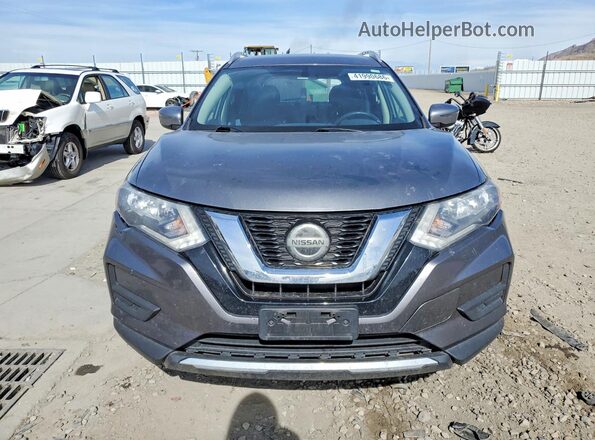 KNMAT2MVXJP525847 2018 NISSAN ROGUE Gray Front view
