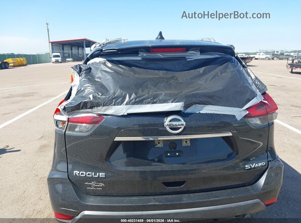 KNMAT2MVXJP562896 2018 NISSAN ROGUE Black Widok z przodu