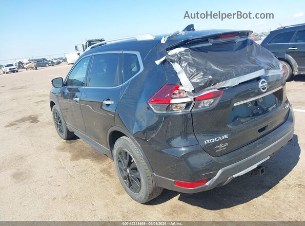 KNMAT2MVXJP562896 2018 NISSAN ROGUE Black Tył lewy