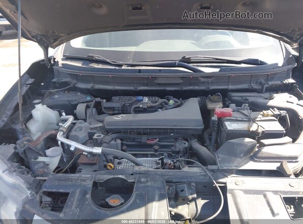 KNMAT2MVXJP562896 2018 NISSAN ROGUE Black Widok z tyłu