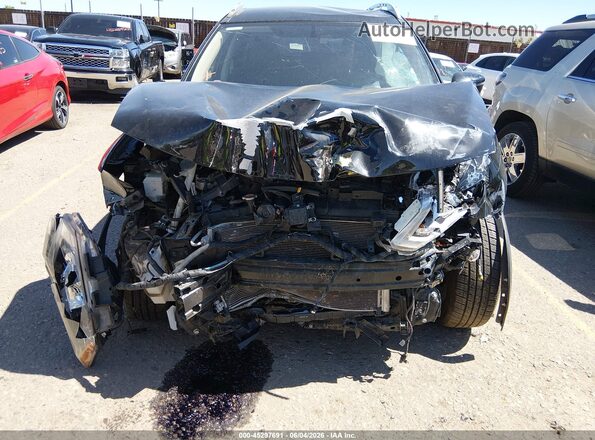KNMAT2MVXJP585241 2018 NISSAN ROGUE Black Դիմացի տեսք