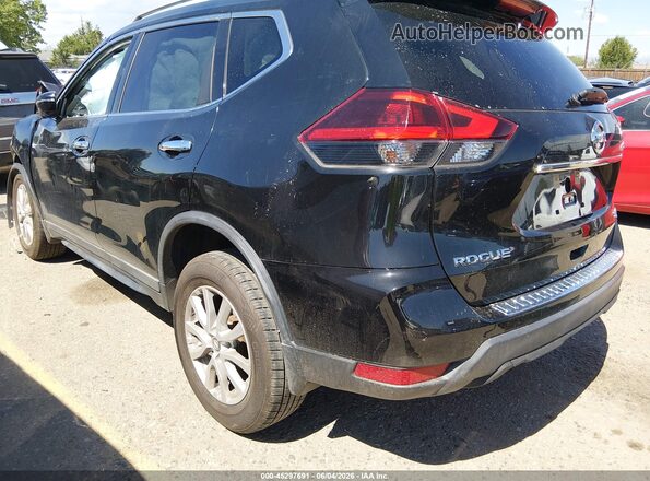 KNMAT2MVXJP585241 2018 NISSAN ROGUE Black Հետևի ձախ