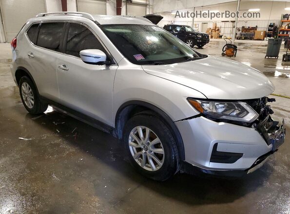 KNMAT2MVXJP585675 2018 NISSAN ROGUE Silver Առջևի աջ