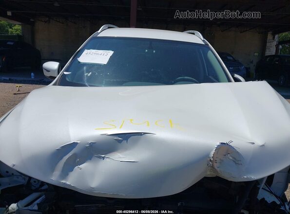 KNMAT2MVXJP599494 2018 NISSAN ROGUE White უკანა ხედი