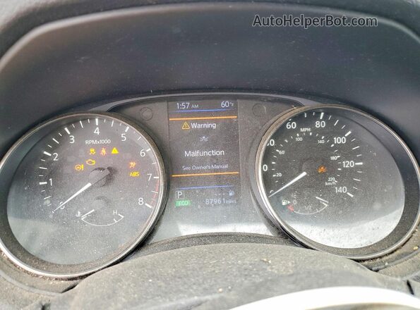 KNMAT2MVXJP607917 2018 NISSAN ROGUE Черный Вид щитка приборов
