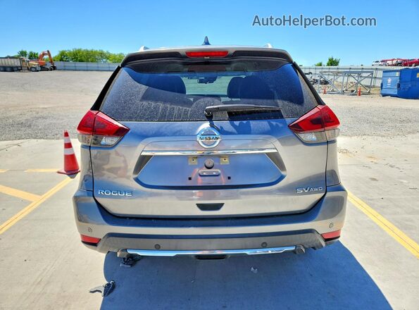 KNMAT2MVXKP530404 2019 NISSAN ROGUE Серый Вид сзади