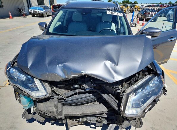 KNMAT2MVXKP530404 2019 NISSAN ROGUE Серый Вид подкапотного пространства