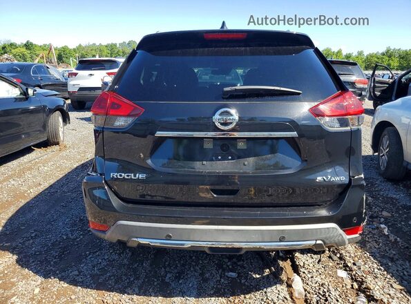KNMAT2MVXLP504385 2020 NISSAN ROGUE Black Rear view