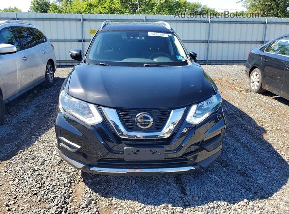 KNMAT2MVXLP504385 2020 NISSAN ROGUE Black Front view