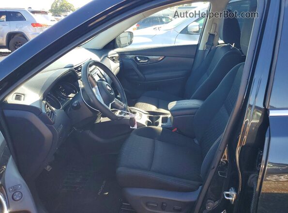 KNMAT2MVXLP504385 2020 NISSAN ROGUE Black Front interior view