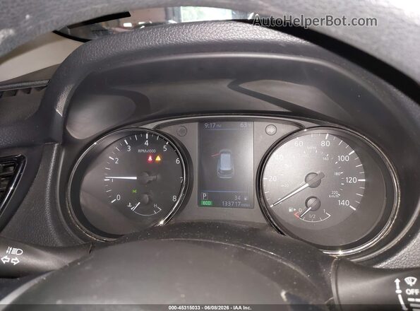 KNMAT2MVXLP527262 2020 NISSAN ROGUE Blue Հետևի նստատեղերի տեսք
