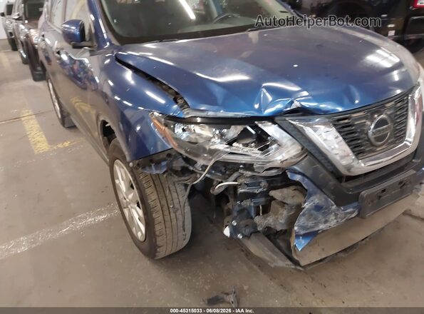 KNMAT2MVXLP527262 2020 NISSAN ROGUE Blue Դիմացի տեսք