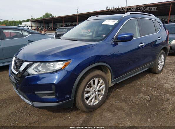 KNMAT2MVXLP536219 2020 NISSAN ROGUE Blue 