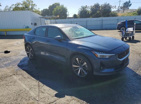 LPSED3KA1ML018327 2021 POLESTAR 2 Синий Передняя правая четверть