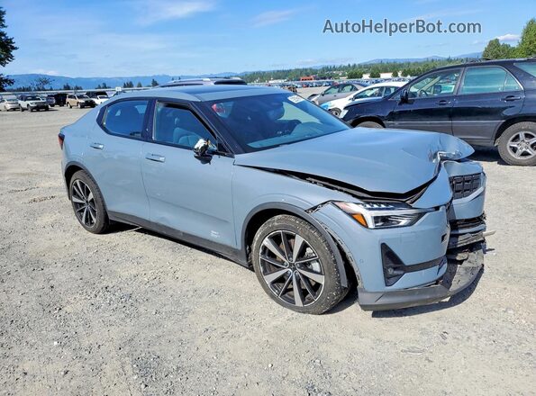 LPSED3KA1ML019221 2021 POLESTAR 2 Gray Przód prawy
