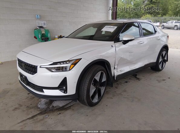 LPSED3KA7ML014993 2021 POLESTAR 2 White Front left