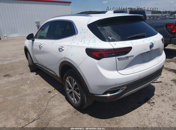 LRBAZLR40ND151968 2022 BUICK ENVISION White Задня ліва чверть