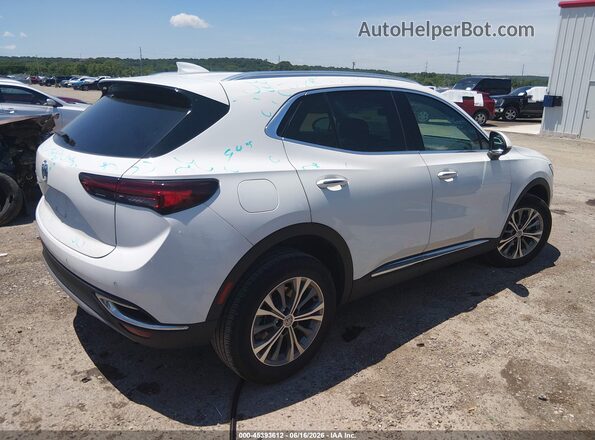 LRBAZLR40ND151968 2022 BUICK ENVISION White Задня права чверть