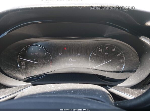 LRBAZLR40ND151968 2022 BUICK ENVISION White Вид задніх сидінь