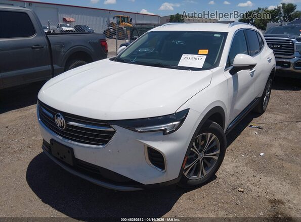 LRBAZLR40ND151968 2022 BUICK ENVISION White Вид спереду