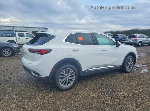 LRBAZLR40ND168253 2022 BUICK ENVISION Белый Задняя правая четверть