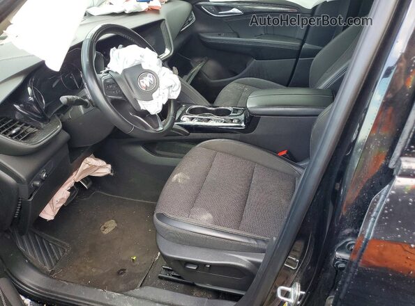 LRBAZLR40PD067488 2023 BUICK ENVISION Black Front interior view