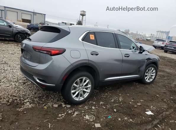 LRBAZLR43MD047442 2021 BUICK ENVISION Gray Rear right