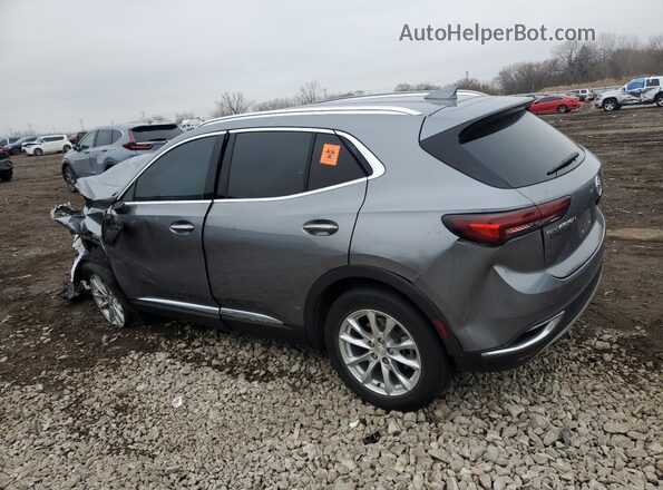 LRBAZLR43MD047442 2021 BUICK ENVISION Gray Rear left