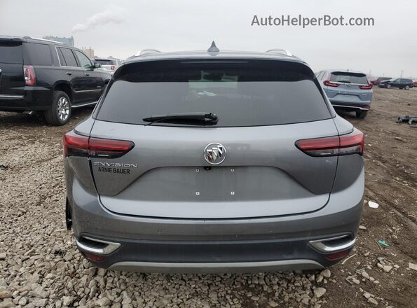 LRBAZLR43MD047442 2021 BUICK ENVISION Gray Rear view