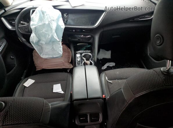 LRBAZLR43MD047442 2021 BUICK ENVISION Gray Dashboard view