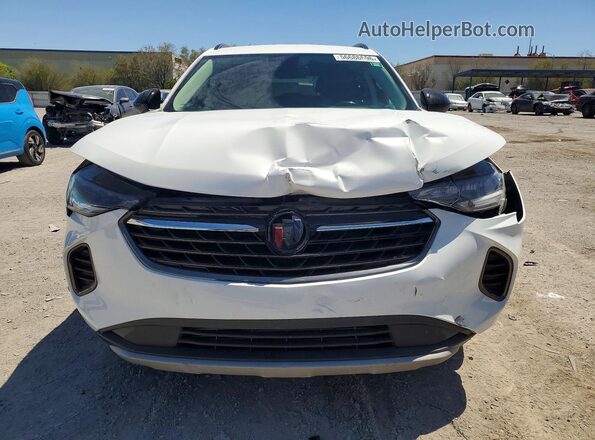 LRBAZLR43ND063013 2022 BUICK ENVISION White Դիմացի տեսք