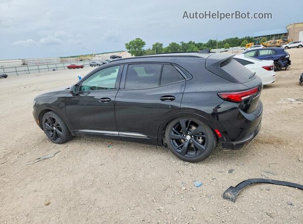 LRBAZLR44MD097251 2021 BUICK ENVISION Charcoal Rear left