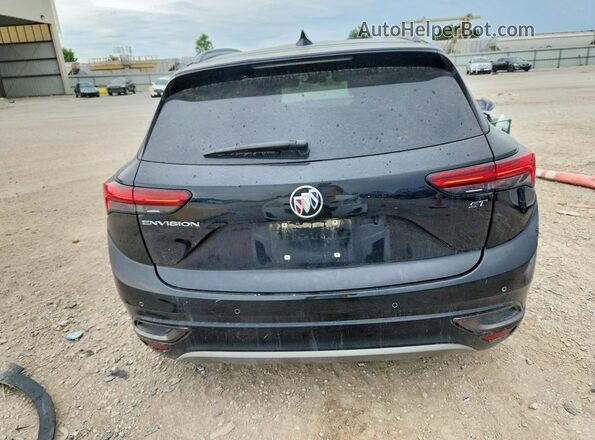 LRBAZLR44MD097251 2021 BUICK ENVISION Charcoal Rear view