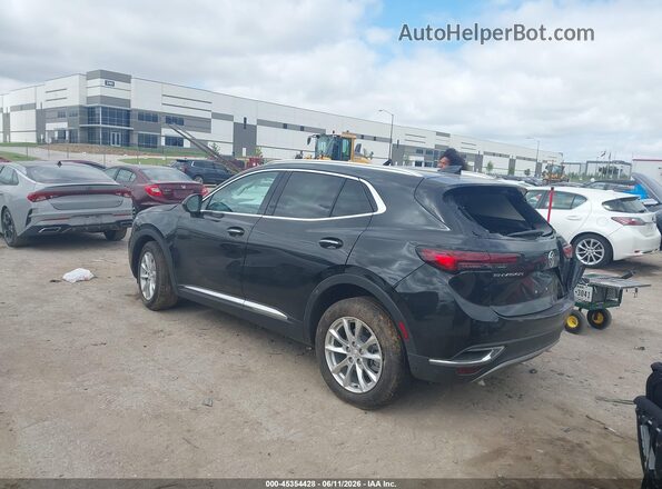 LRBAZLR44MD105638 2021 BUICK ENVISION Black Հետևի ձախ