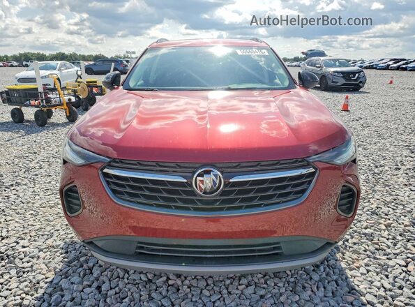 LRBAZLR45MD107933 2021 BUICK ENVISION Red Widok z przodu