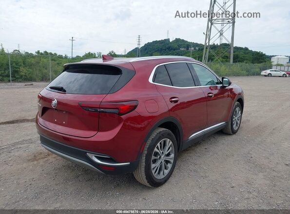 LRBAZLR46PD120646 2023 BUICK ENVISION Red Tył prawy