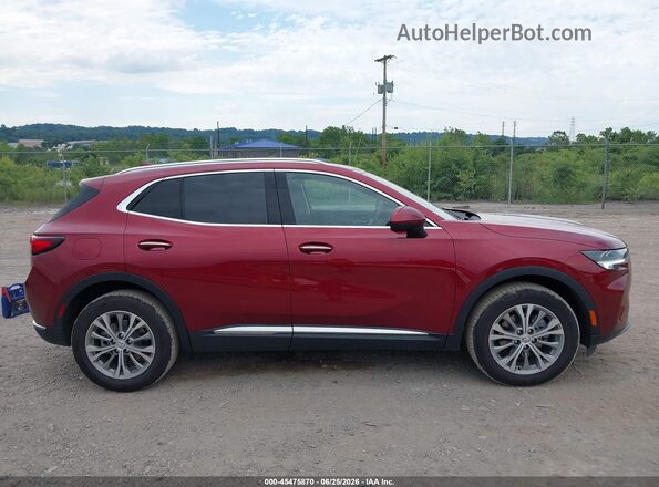 LRBAZLR46PD120646 2023 BUICK ENVISION Red Widok wnętrza z tyłu