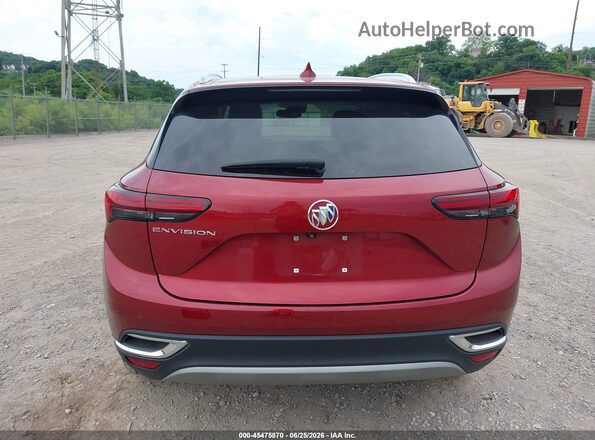 LRBAZLR46PD120646 2023 BUICK ENVISION Red 