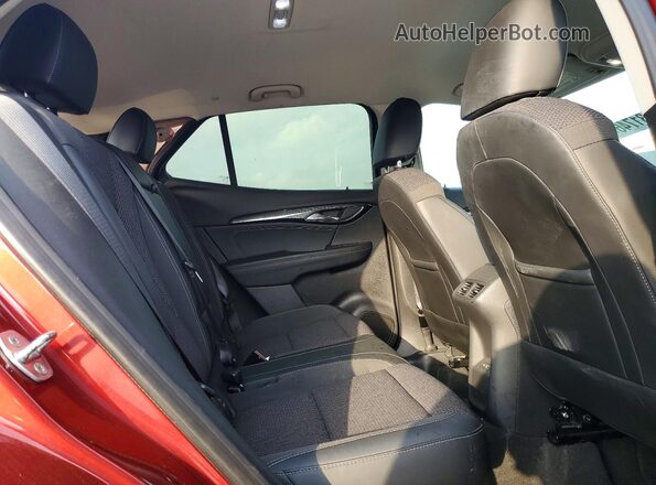 LRBAZLR47ND139204 2022 BUICK ENVISION Burgundy Rear seats view