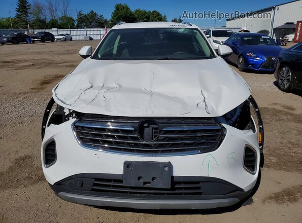 LRBAZLR49ND140466 2022 BUICK ENVISION White წინა ხედი