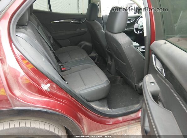 LRBAZLR49PD017186 2023 BUICK ENVISION Red Vista de la etiqueta del VIN