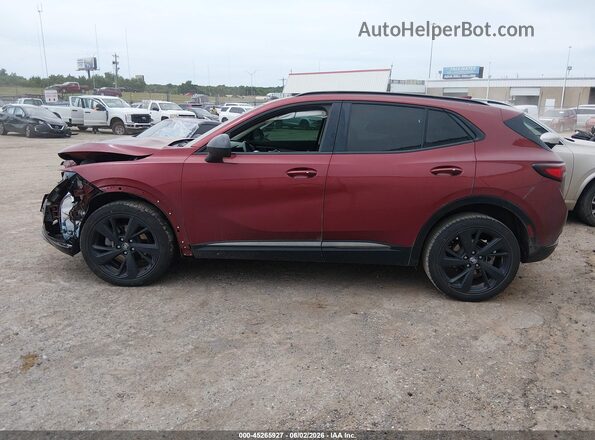LRBAZLR49PD017186 2023 BUICK ENVISION Red 