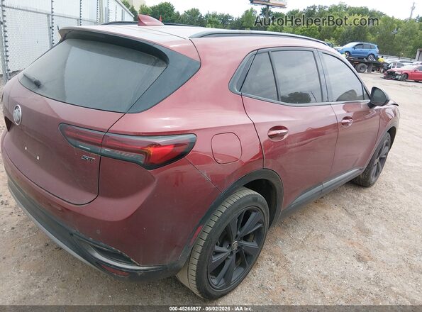 LRBAZLR49PD017186 2023 BUICK ENVISION Red Trasero derecho