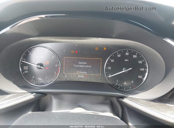 LRBAZLR4XND021163 2022 BUICK ENVISION Black უკანა სავარძლების ხედი