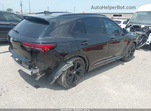 LRBAZLR4XND021163 2022 BUICK ENVISION Black უკანა მარჯვენა