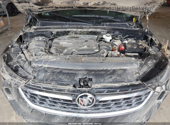 LRBAZLR4XND141528 2022 BUICK ENVISION Black Вид ззаду