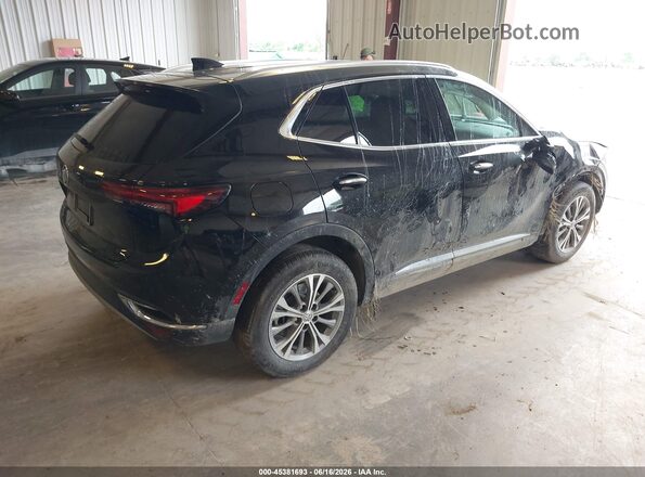 LRBAZLR4XND141528 2022 BUICK ENVISION Black Задня права чверть