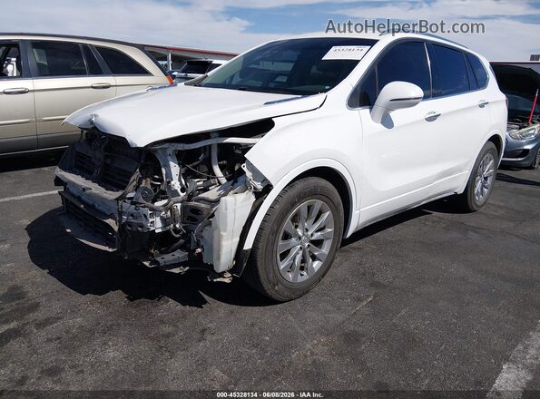LRBFX1SA2JD007008 2018 BUICK ENVISION White Przód lewy
