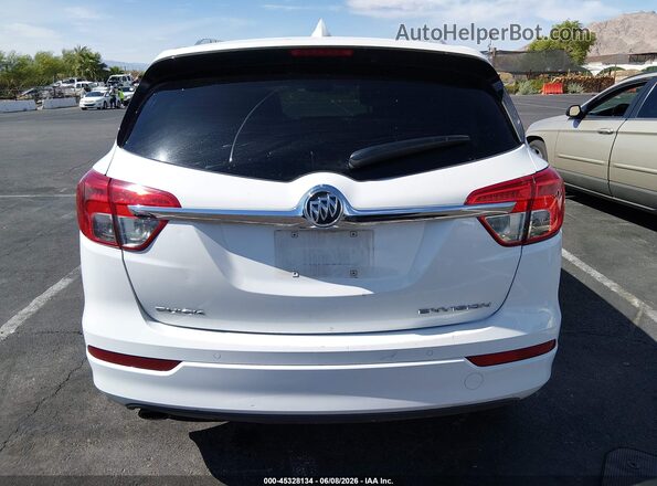 LRBFX1SA2JD007008 2018 BUICK ENVISION White 