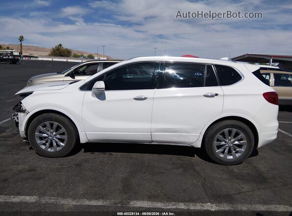 LRBFX1SA2JD007008 2018 BUICK ENVISION White 